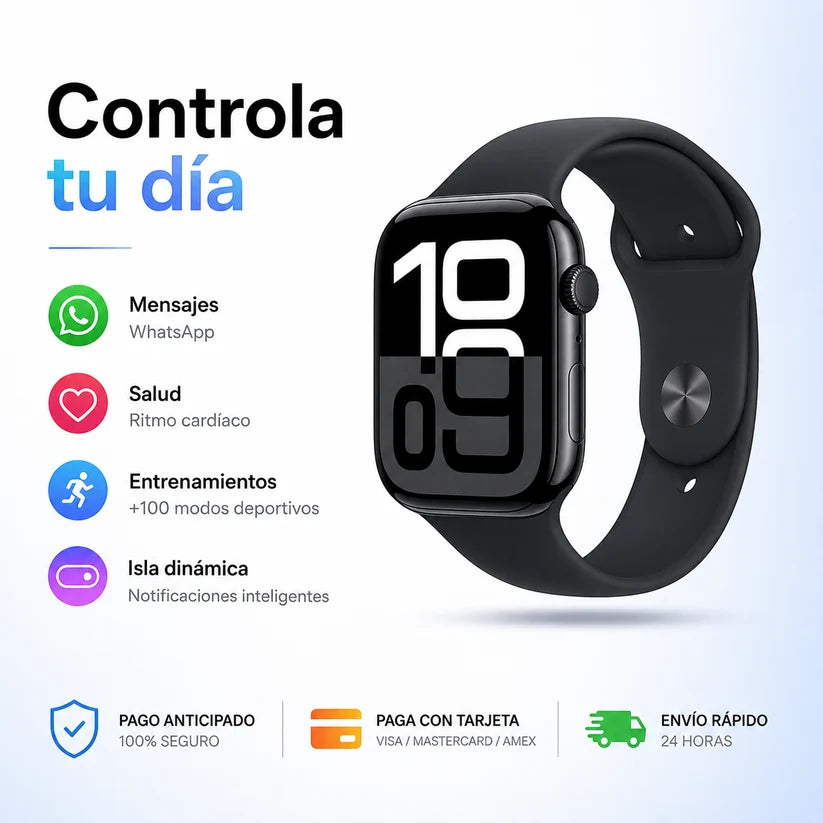AirWatch Series 10 PRO + Caja y Cargador por inducción + REGALO EXCLUSIVO
