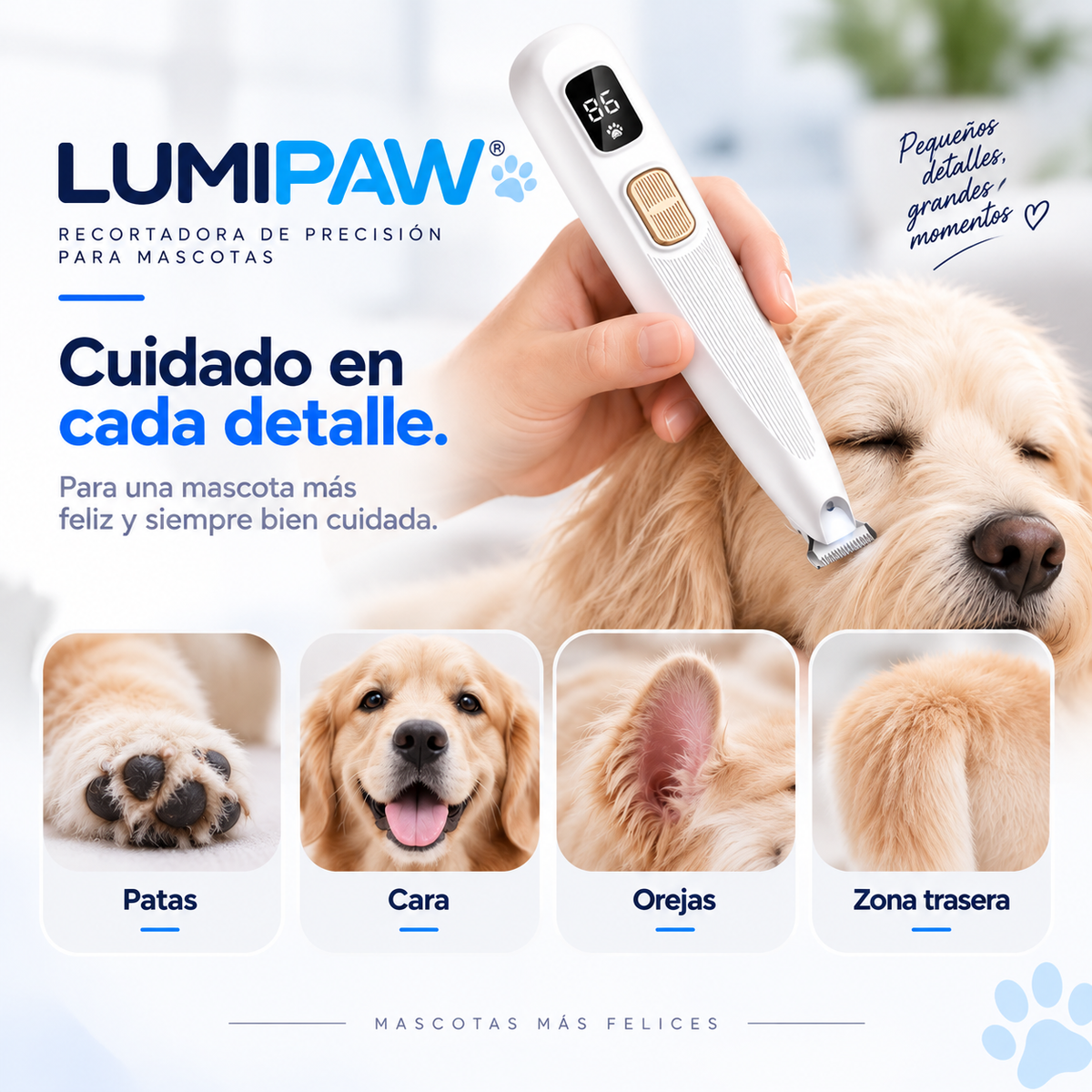 LUMIPAW® – Recortadora de Precisión para Mascotas