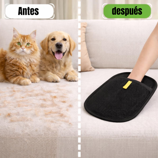 ✨Guante quitapelos para mascotas – elimina el pelo en segundos